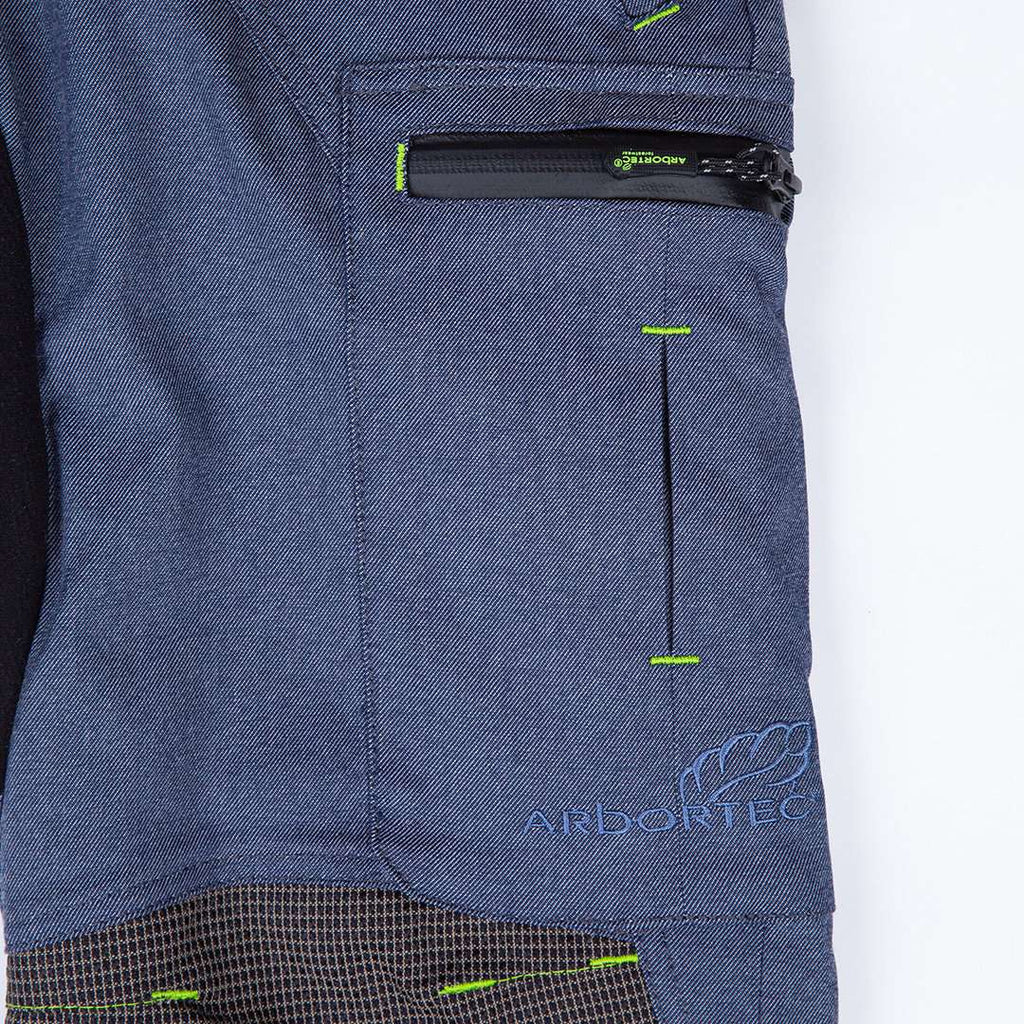 AT4070 Breatheflex Pro Schnittschutzhose Design C Klasse 1 Legacy - Denim Blau