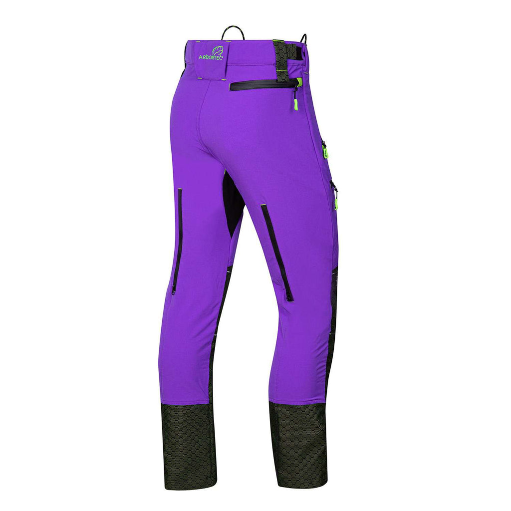 Freestyle Schnittschutzhose Design C Klasse 1 - Lila - AT4071