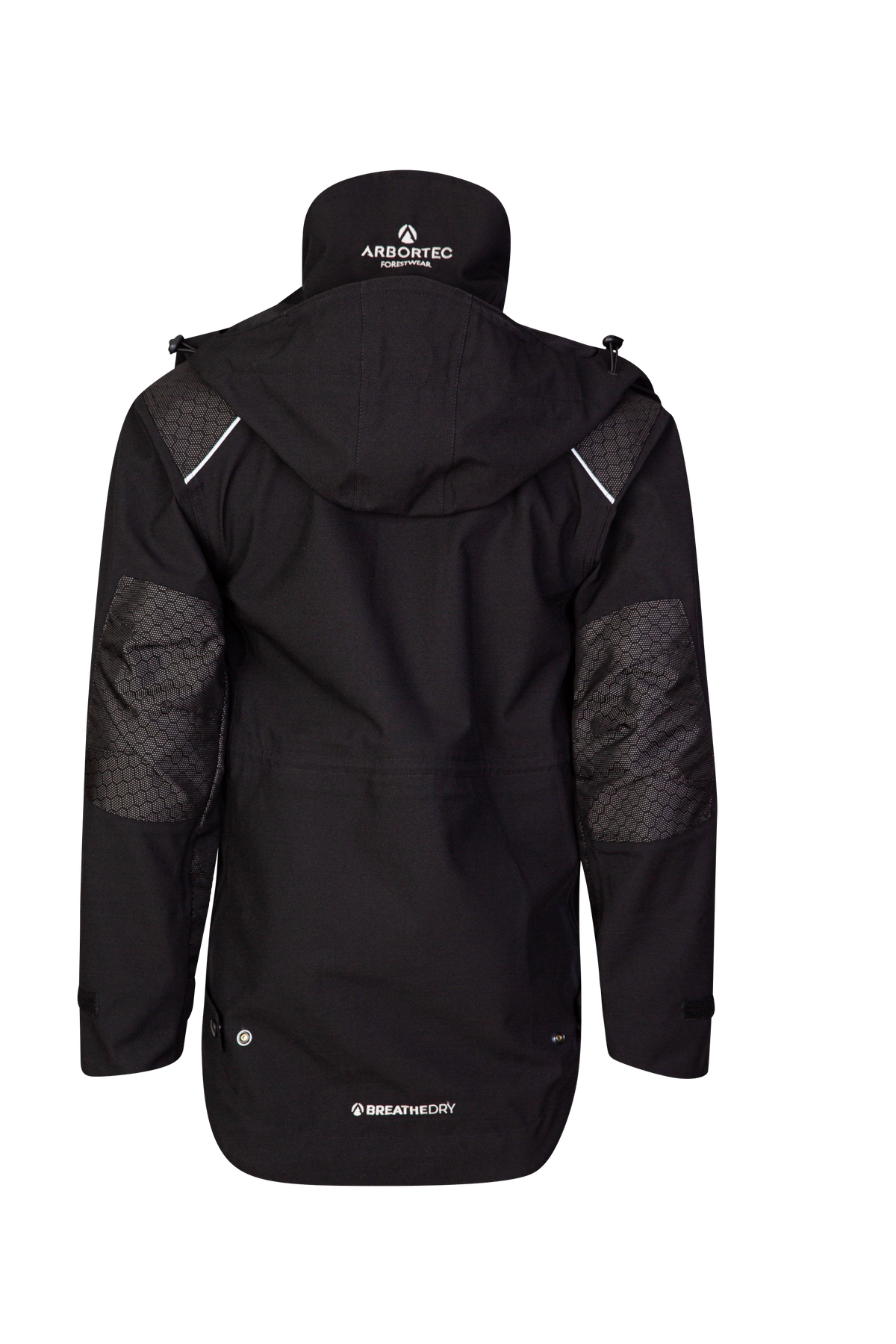 AT4460 - Robuste Half-Zip Breathedry Jacke - Schwarz