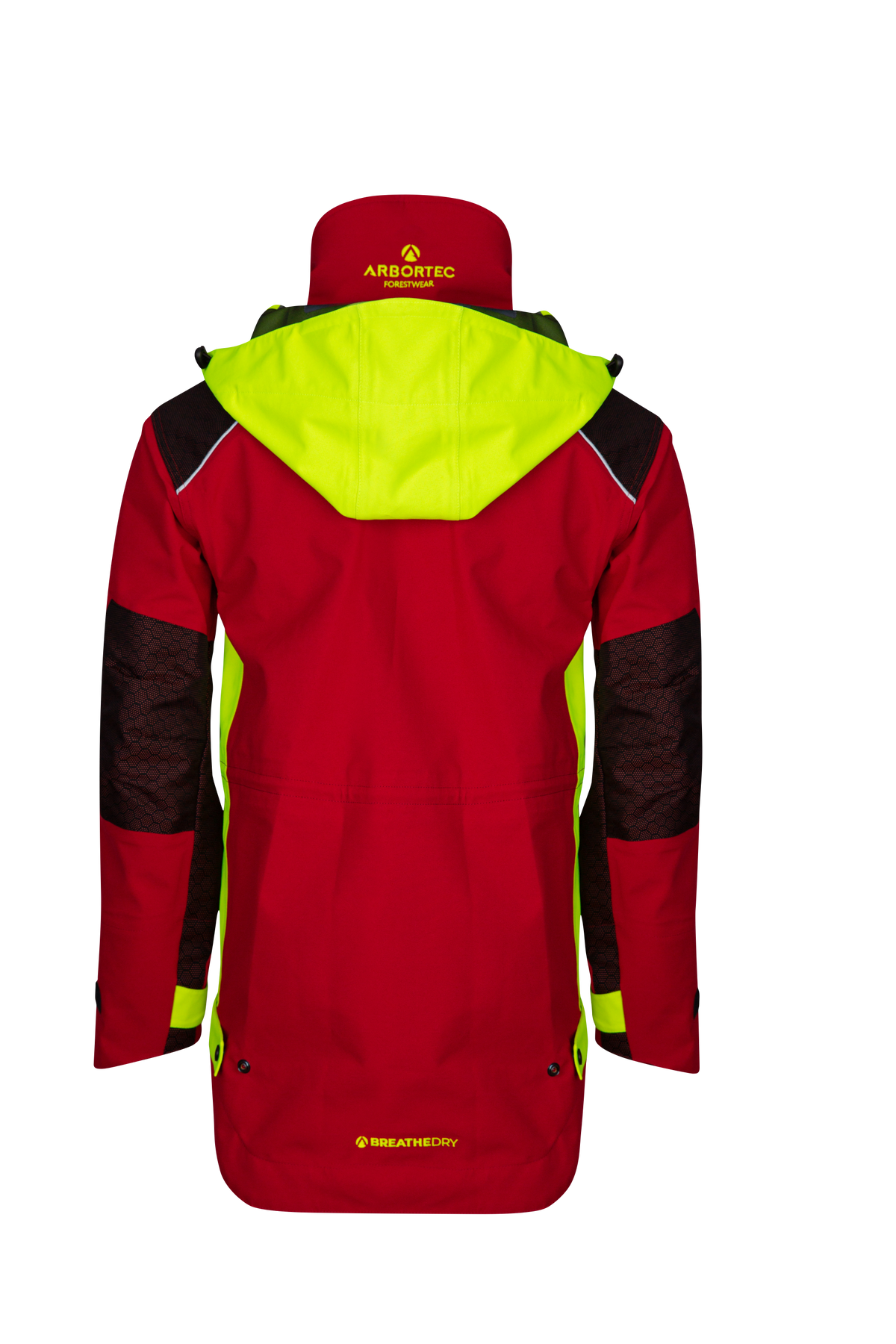AT4460 - Robuste Halb-Reißverschluss Wasserdichte Jacke - Rot