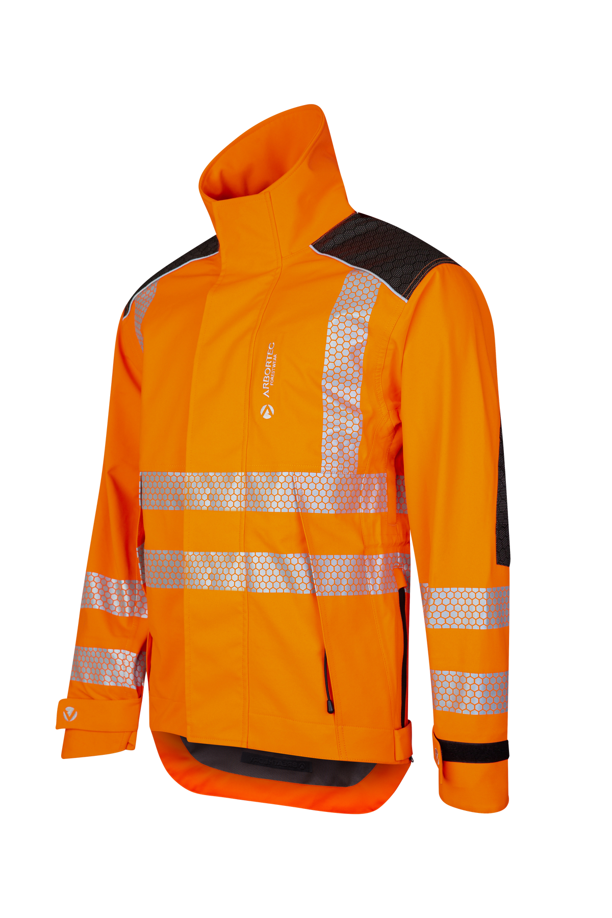 ATHV4480 - Schwerlast Vollreißverschluss Wasserdichte Jacke - Hi Vis Orange