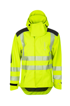 ATHV4480 - Robuste Vollreißverschluss Wasserdichte Jacke - Warnleuchtgelb