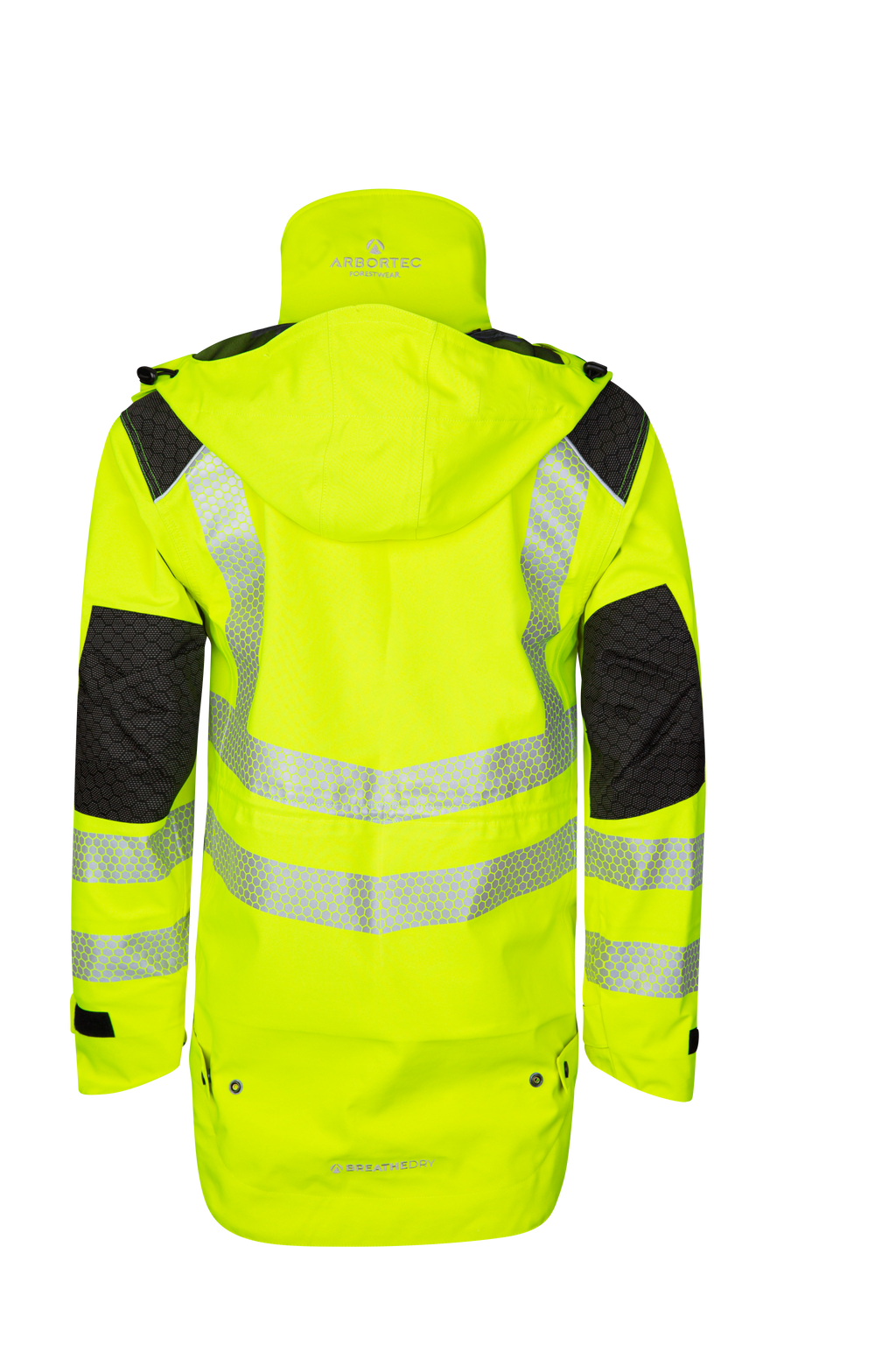 ATHV4480 - Robuste Vollreißverschluss Wasserdichte Jacke - Warnleuchtgelb