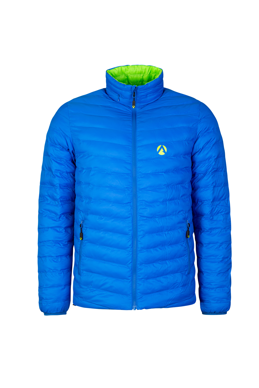 AT4600 - Wende-Pufferjacke - Limette/Blau