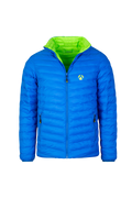 AT4600 - Wende-Pufferjacke - Limette/Blau