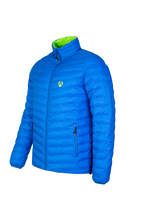 AT4600 - Wende-Pufferjacke - Limette/Blau