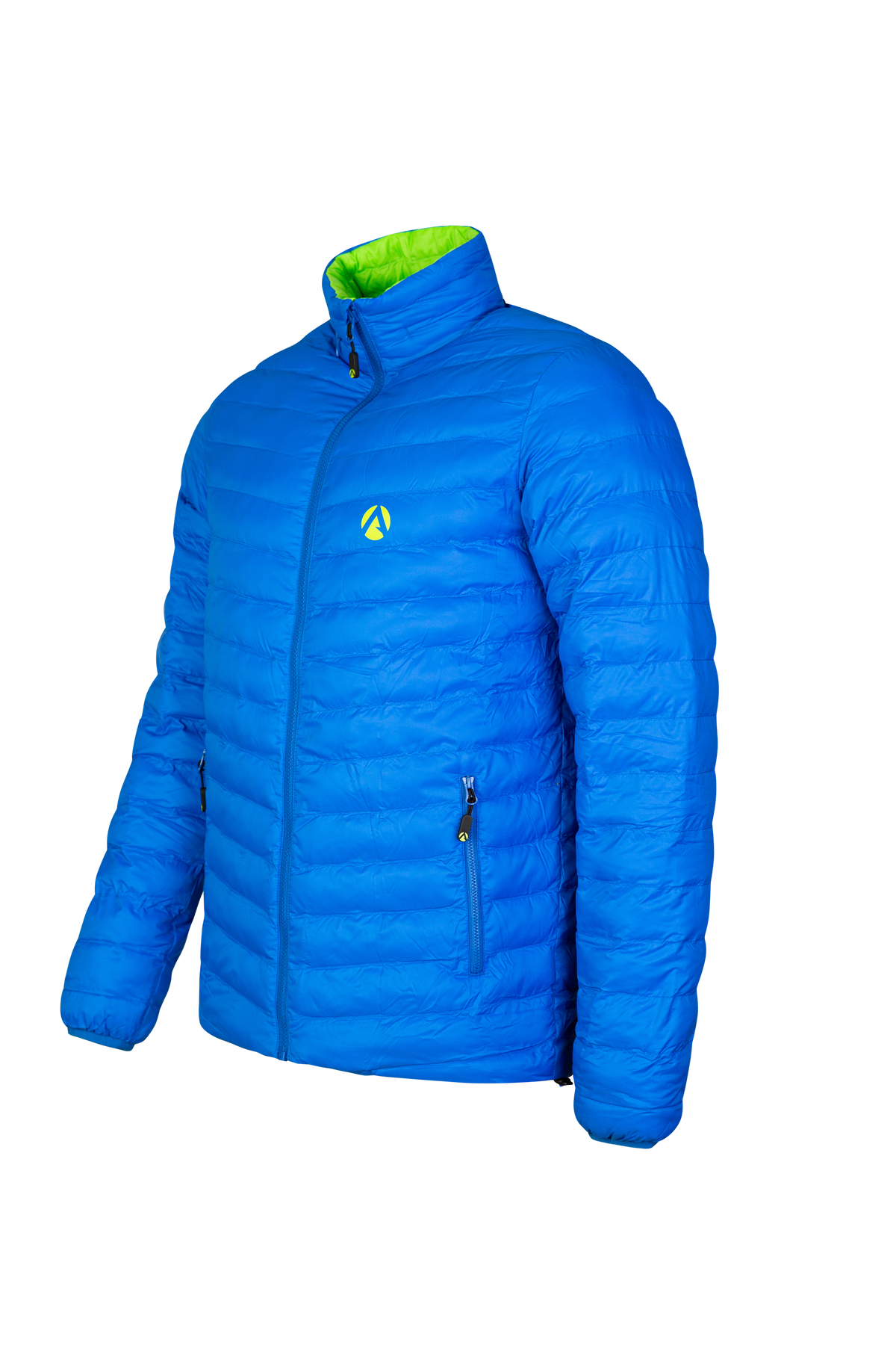 AT4600 - Wende-Pufferjacke - Limette/Blau