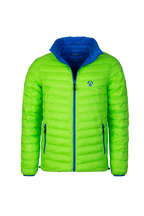 AT4600 - Wende-Pufferjacke - Limette/Blau
