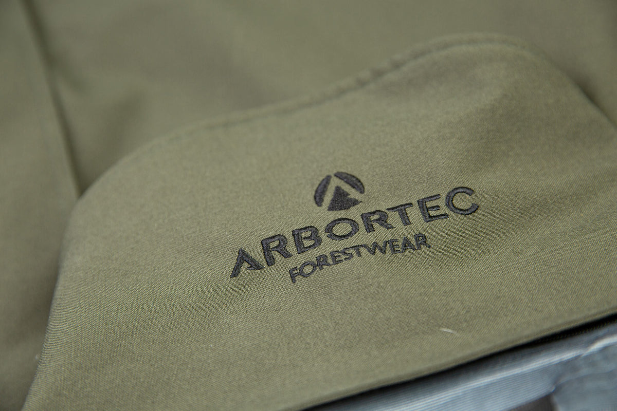 AT4460 - Robuste Halb-Reißverschluss Wasserdichte Jacke - Olive