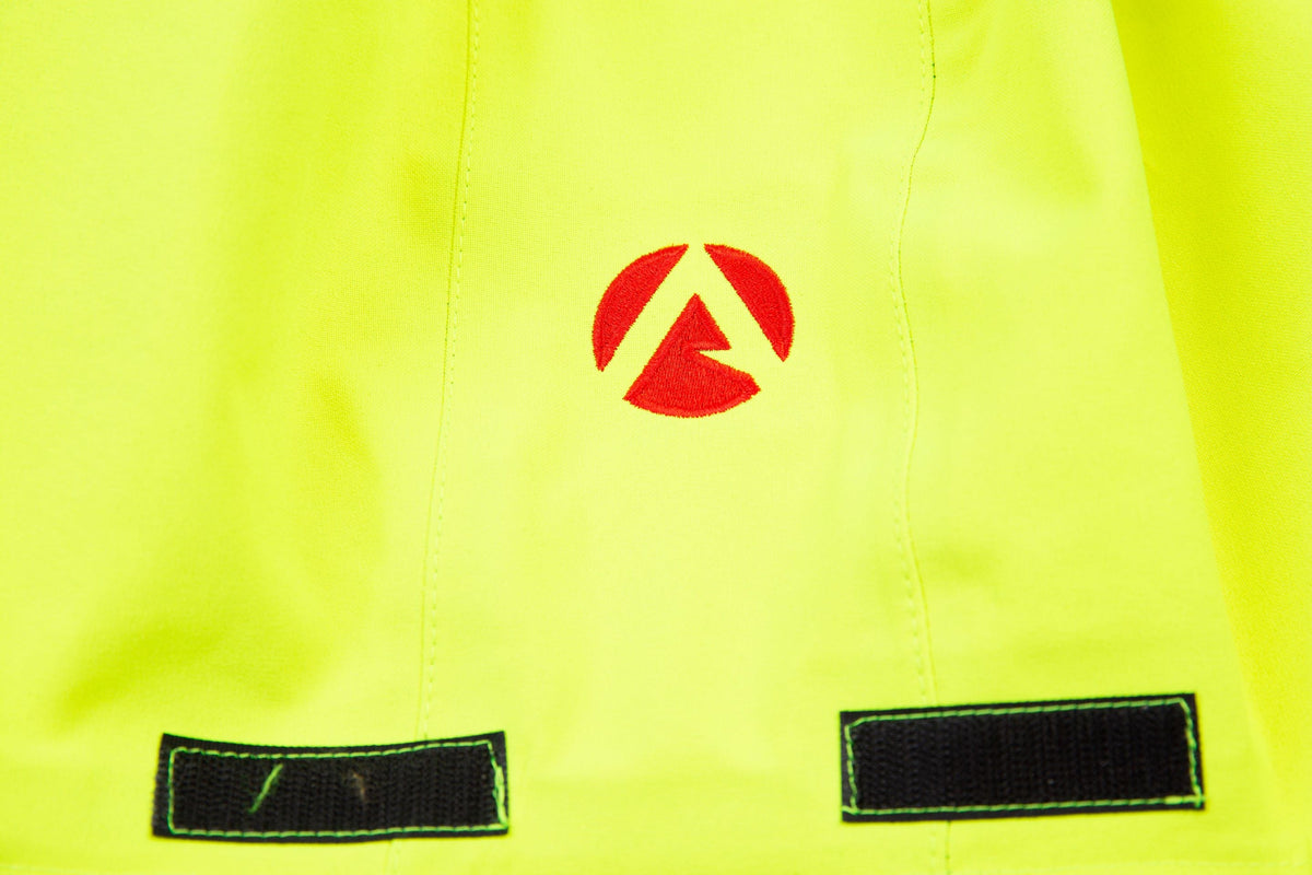 AT4460 - Robuste Halb-Reißverschluss Wasserdichte Jacke - Rot