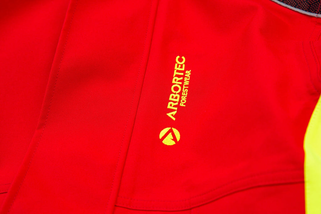 AT4480 - Robuste Vollreißverschluss Wasserdichte Jacke - Rot