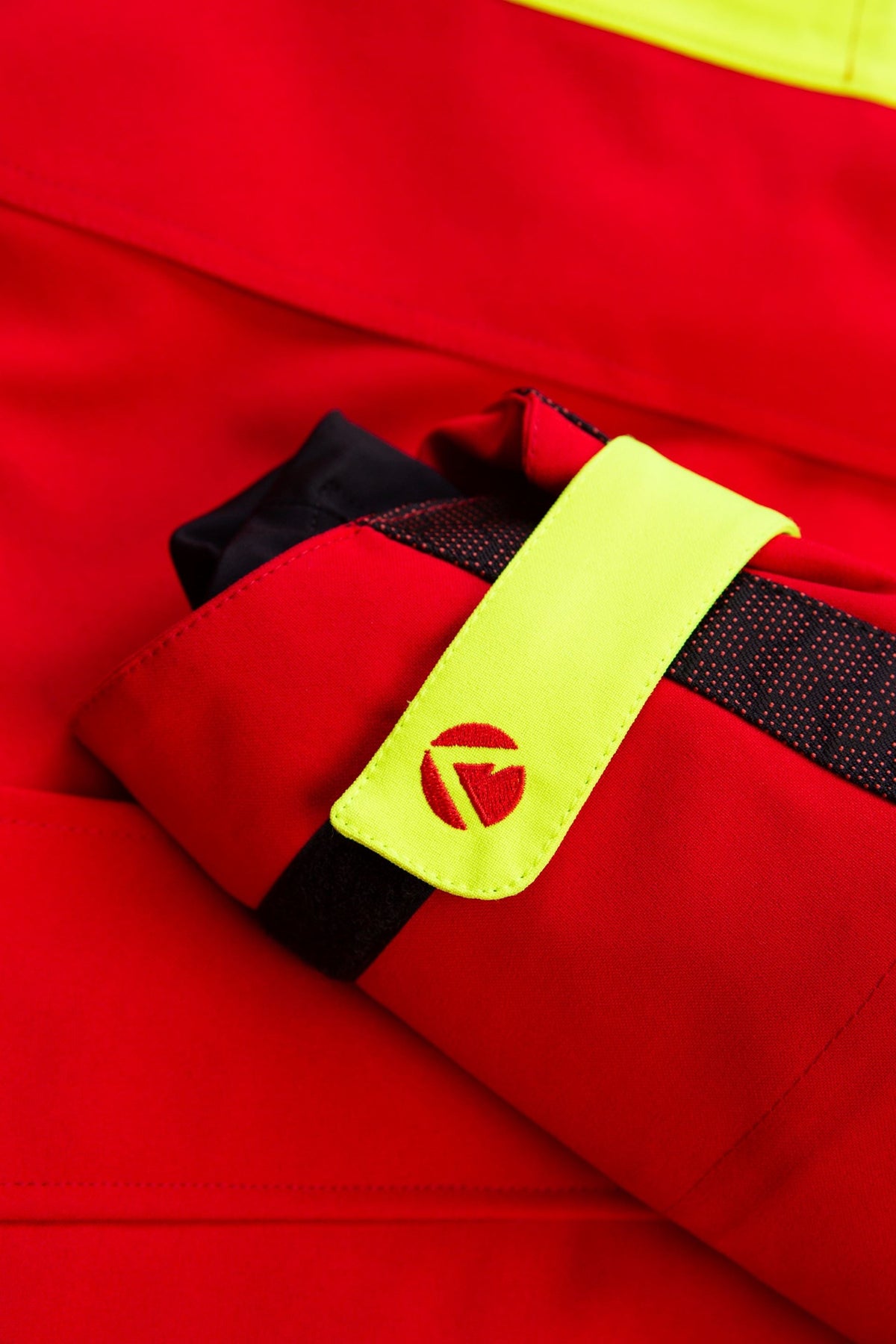 AT4480 - Robuste Vollreißverschluss Wasserdichte Jacke - Rot