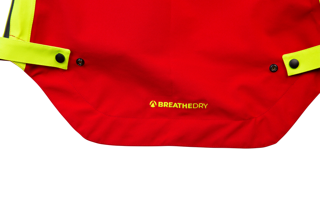 AT4480 - Robuste Vollreißverschluss Wasserdichte Jacke - Rot