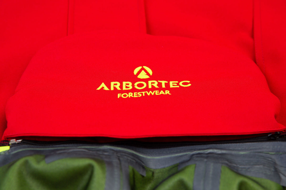 AT4480 - Robuste Vollreißverschluss Wasserdichte Jacke - Rot