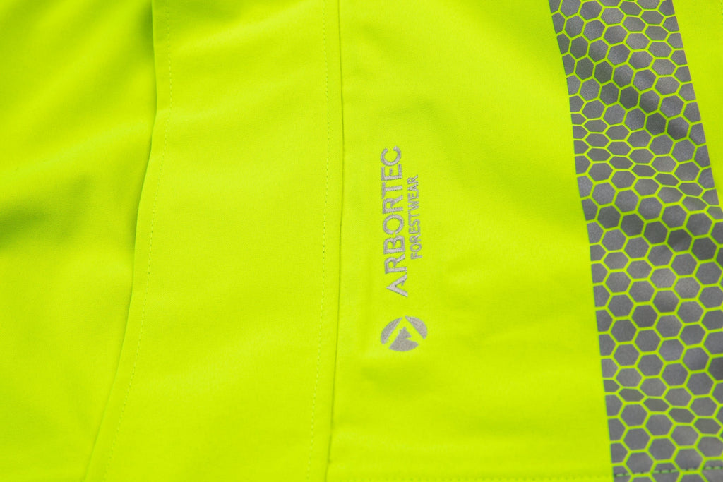 ATHV4480 - Robuste Vollreißverschluss Wasserdichte Jacke - Warnleuchtgelb