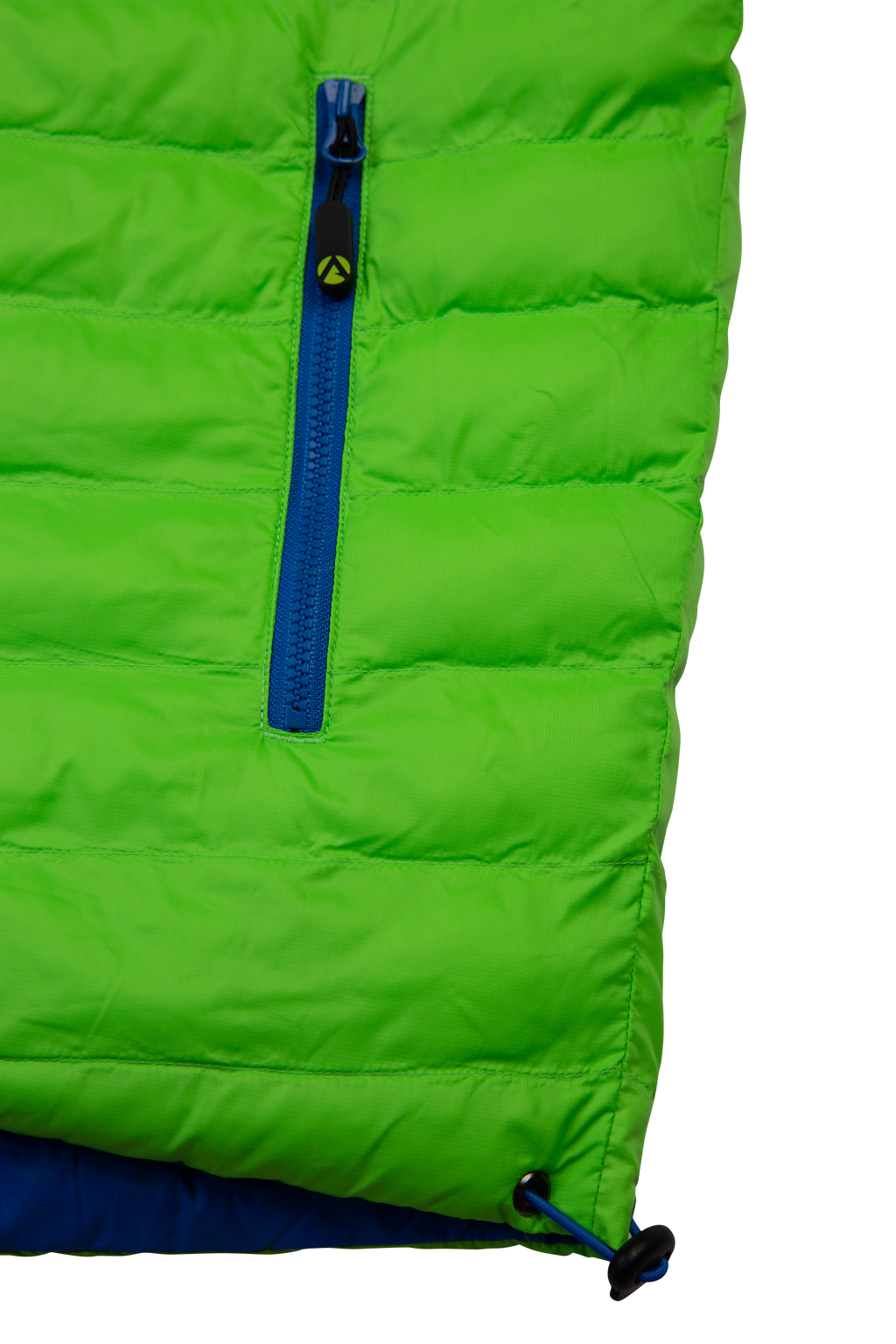 AT4600 - Wende-Pufferjacke - Limette/Blau