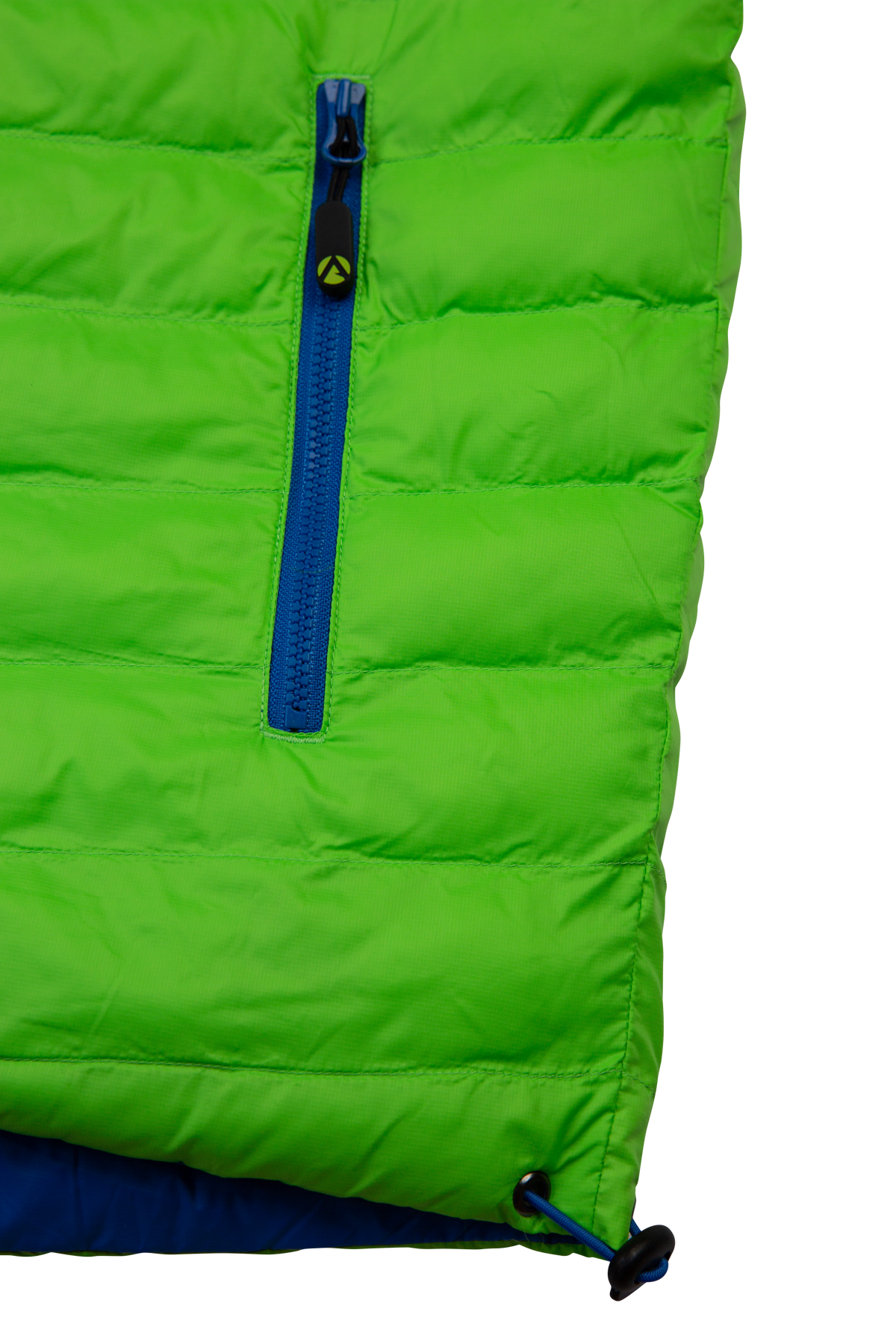 AT4600 - Wende-Pufferjacke - Limette/Blau