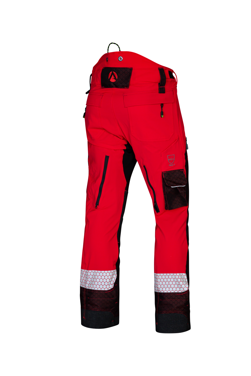 AT4080 - Arbortec Deep Forest Schnittschutzhose Design A/Klasse 1 - Rot