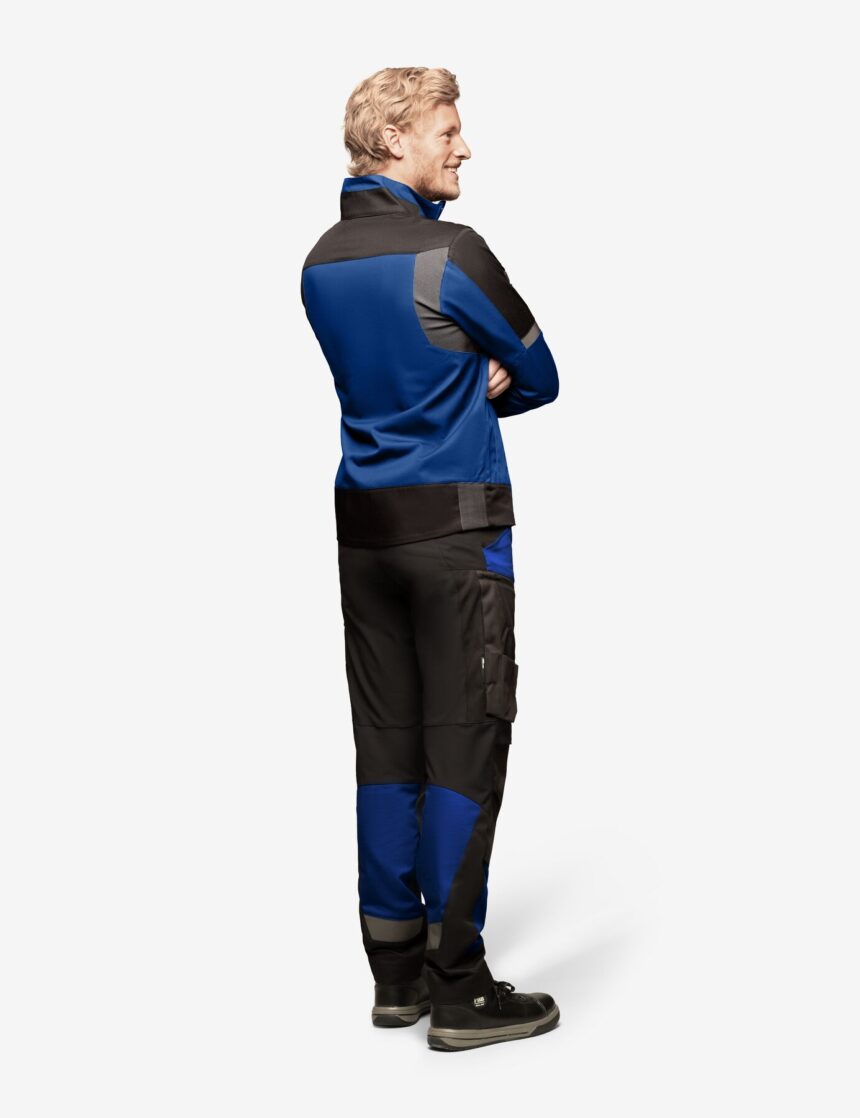 Leo Arbeitshose 122110 – Royalblau-schwarz