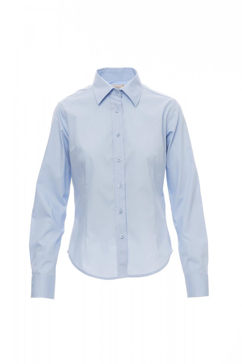 Bluse Damen Manager Lady – Hellblau