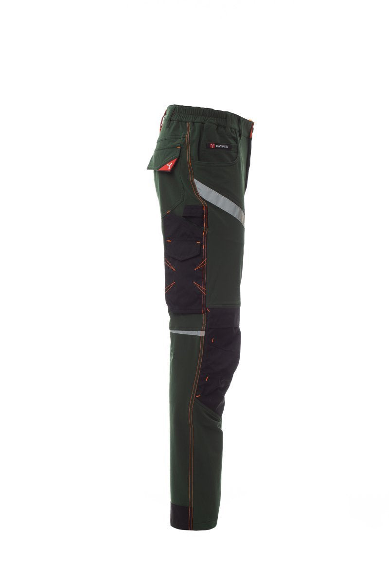 Cargohose Herren Next 4W Summer – Waldgrün/Schwarz