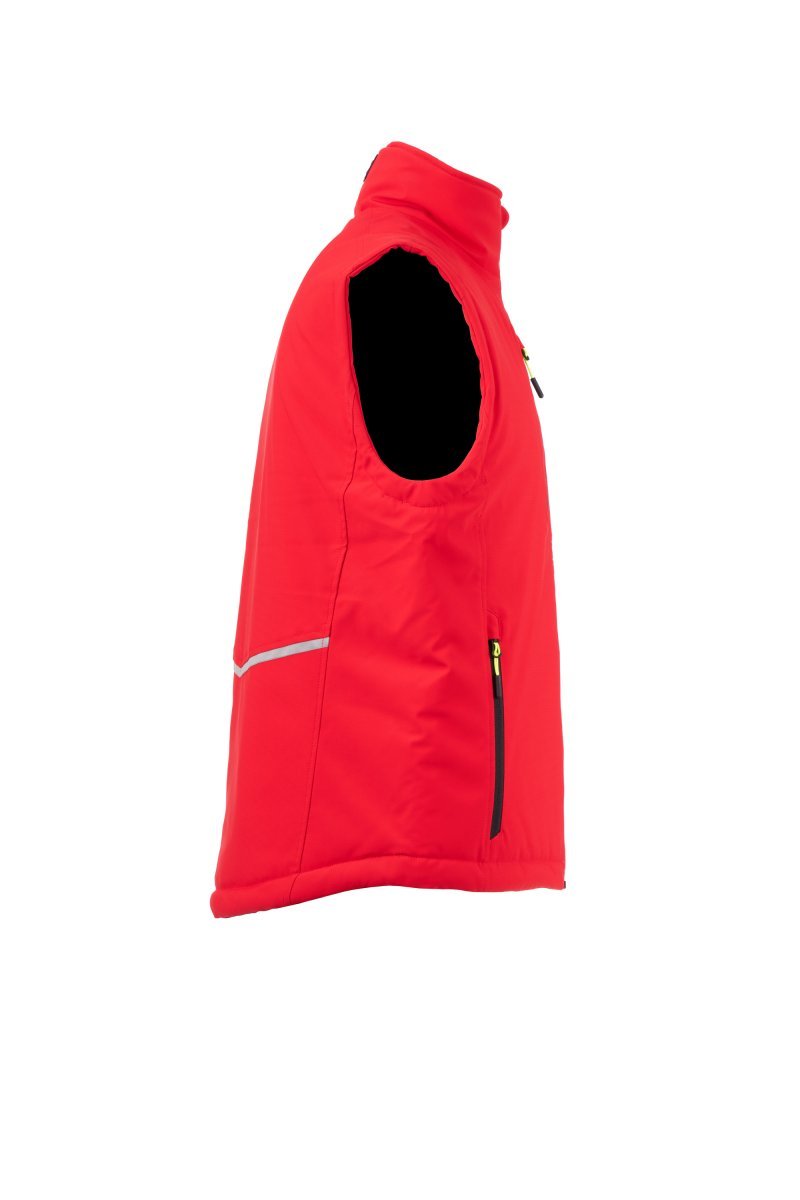 Softshell Jacke Herren Creek Vest Lite Pad – Rot/Schwarz