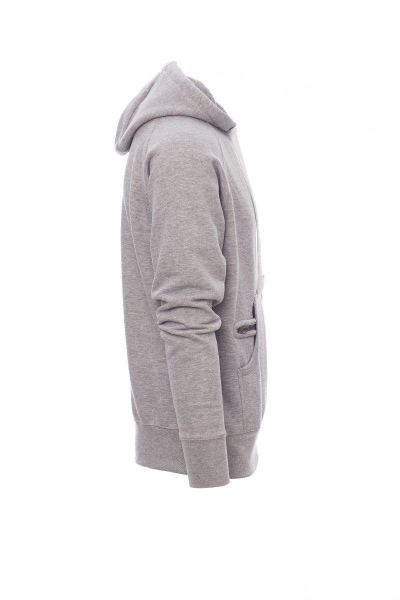 Kapuzensweatshirt Herren Atlanta+ Melange – Grau Meliert