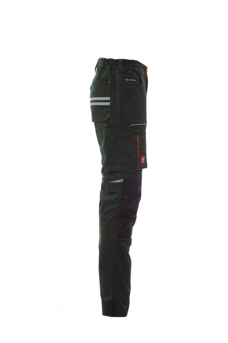 Cargohose Herren Next 400 – Waldgrün/Schwarz