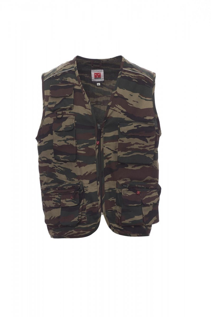 Weste Herren Pocket – Tarnfarbe