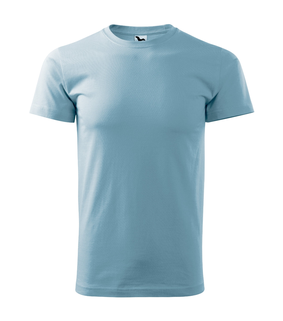 T-Shirt Herren Basic 129 – himmelblau