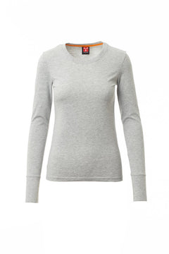 Langarmshirt Damen Pineta Lady Melange
