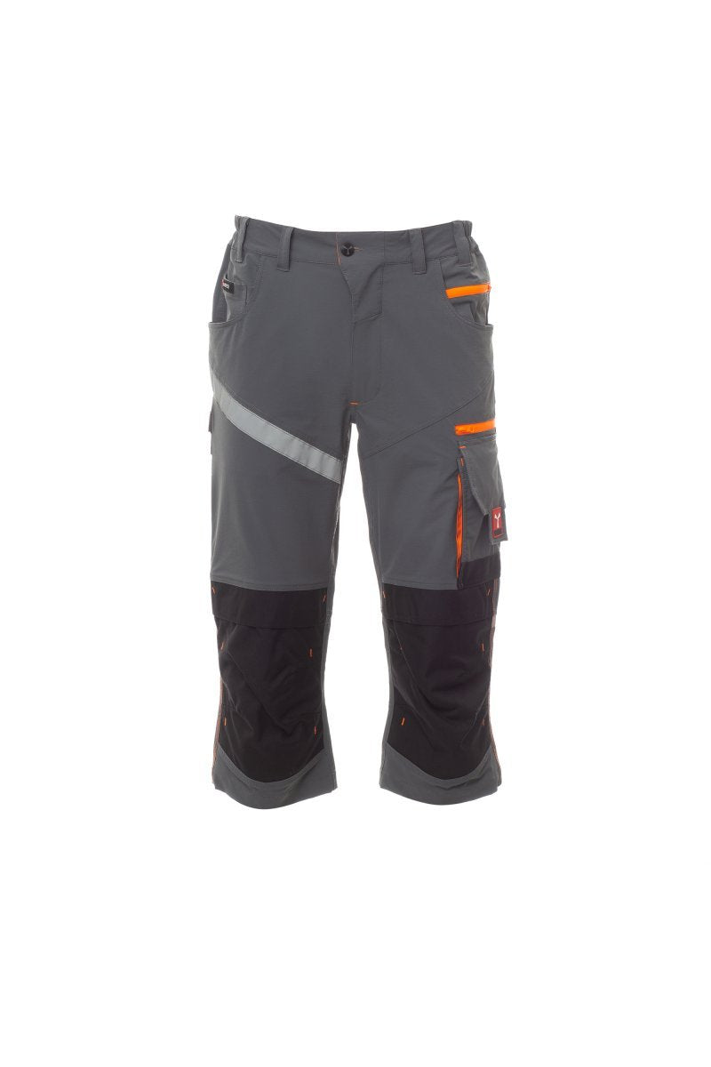Cargohose Herren Next 4W Pirate – Rauchgrau/Schwarz