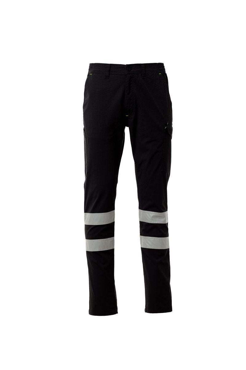 Cargohose Herren Power Stretch Summer Reflex – Schwarz