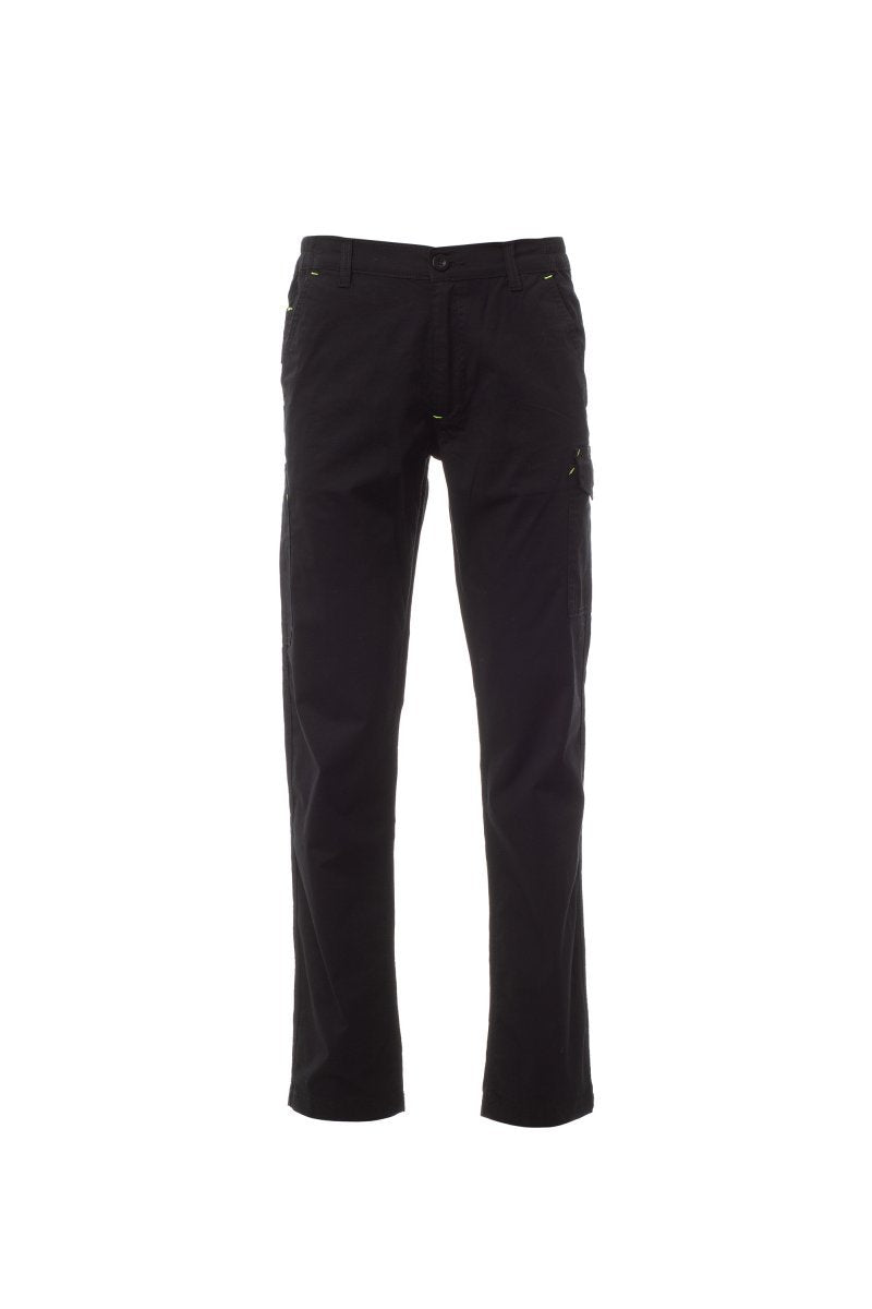 Cargohose Herren Power Stretch Summer – Schwarz