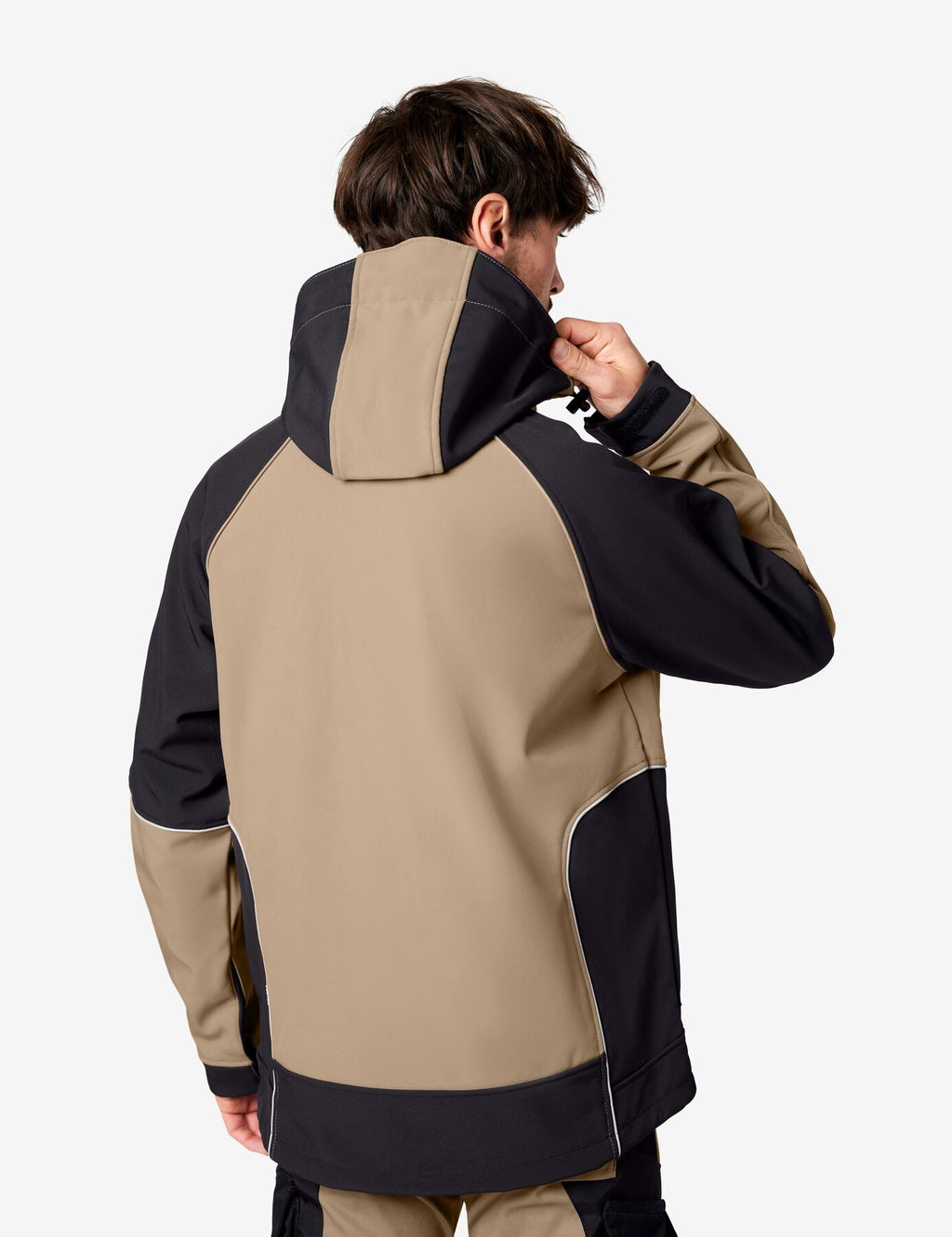 Walter Softshelljacke 78518 – Beige-schwarz