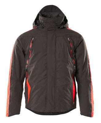MASCOT® Tolosa – dunkelanthrazit/hi-vis rot