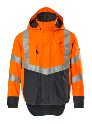 MASCOT® Harlow – hi-vis orange/schwarzblau