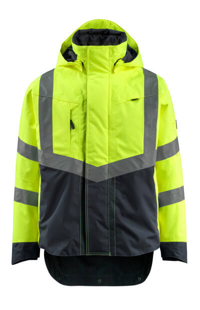 MASCOT® Harlow – hi-vis gelb/schwarzblau
