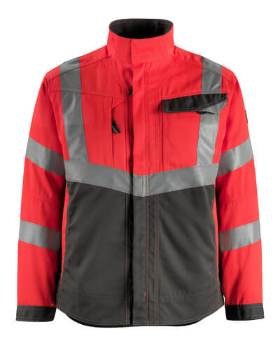 MASCOT® Oxford – hi-vis rot/dunkelanthrazit