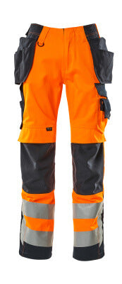 MASCOT® Wigan – hi-vis orange/schwarzblau