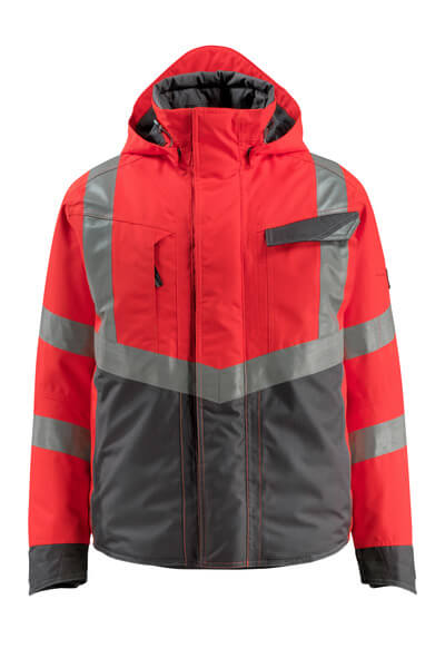 MASCOT® Hastings – hi-vis rot/dunkelanthrazit