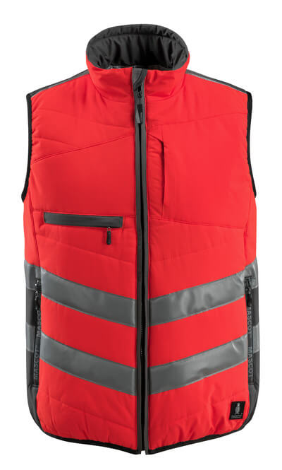MASCOT® Grimsby – hi-vis rot/dunkelanthrazit