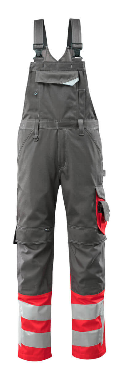 MASCOT® Sunderland – dunkelanthrazit/hi-vis rot