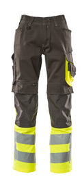 MASCOT® Leeds – dunkelanthrazit/hi-vis gelb
