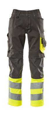 MASCOT® Leeds – dunkelanthrazit/hi-vis gelb