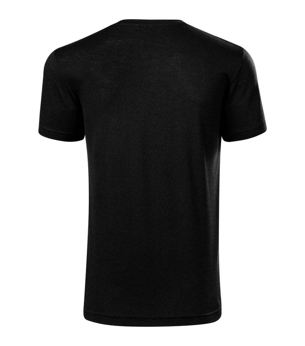 T-Shirt Herren Merino Rise 157 – schwarz