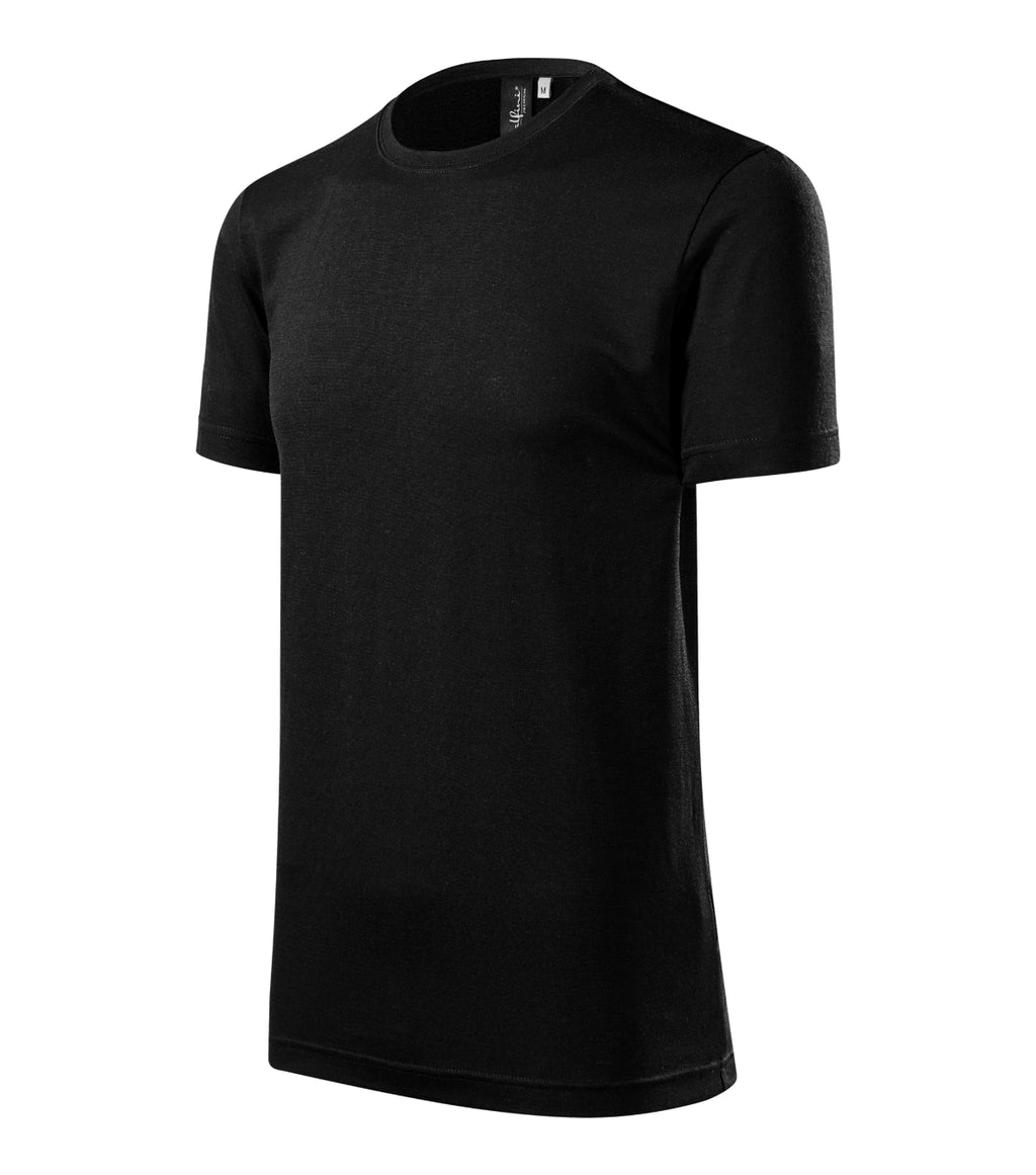 T-Shirt Herren Merino Rise 157 – schwarz