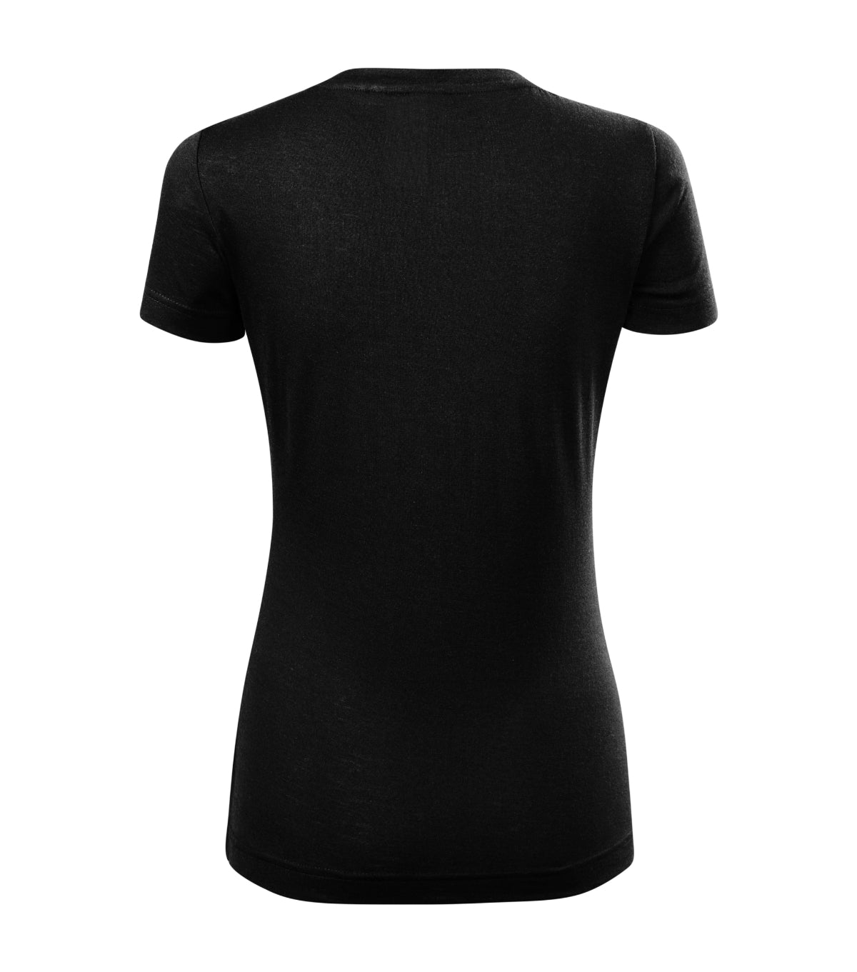 T-Shirt Damen Merino Rise 158 – schwarz