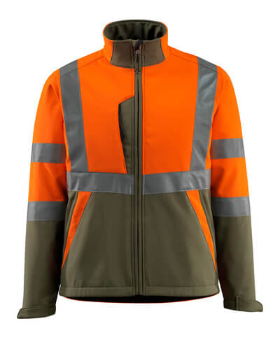MASCOT® Kiama – hi-vis orange/moosgrün