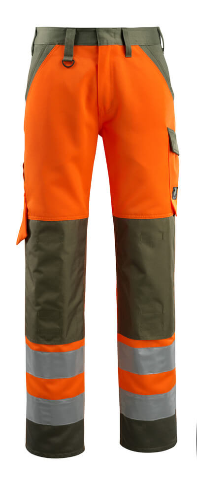 MASCOT® Maitland – hi-vis orange/moosgrün